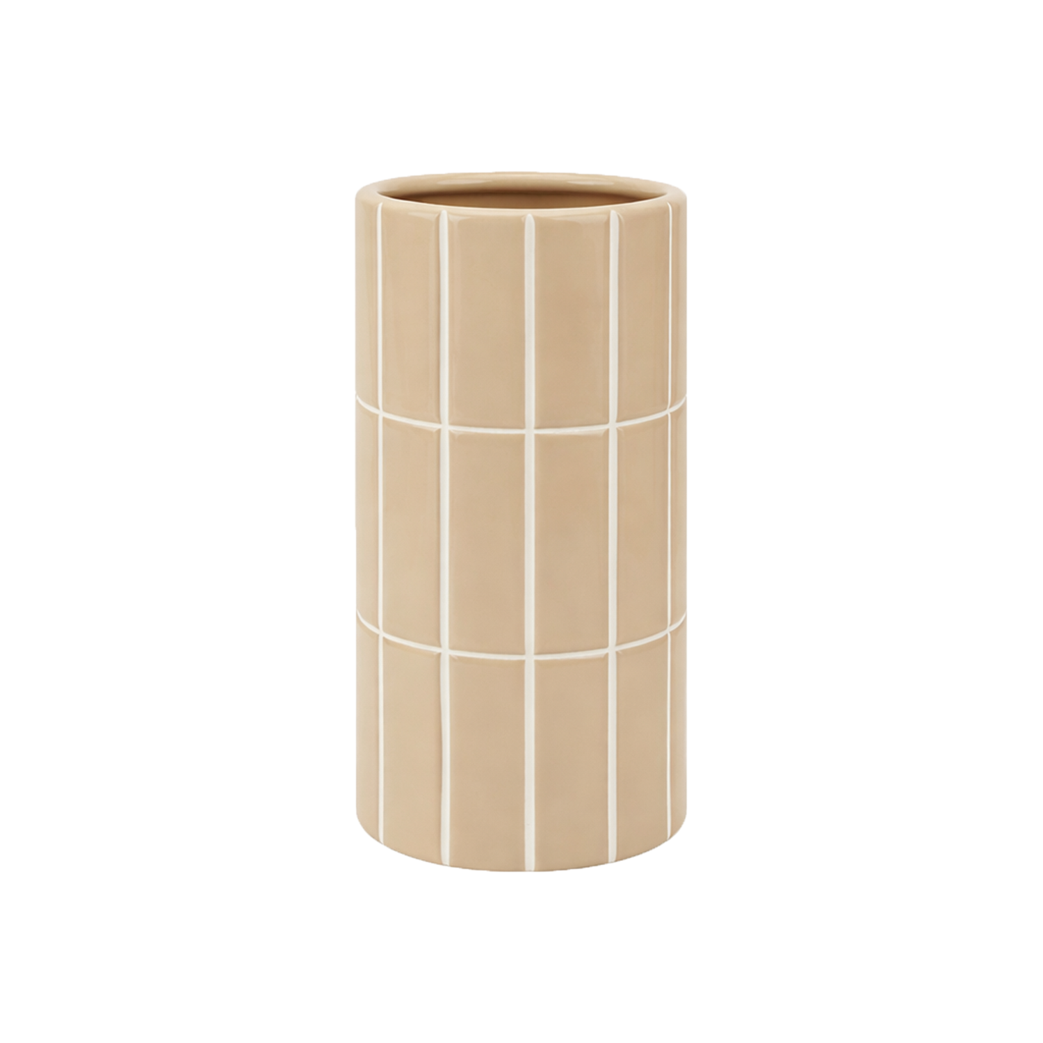 Vase carrelage beige