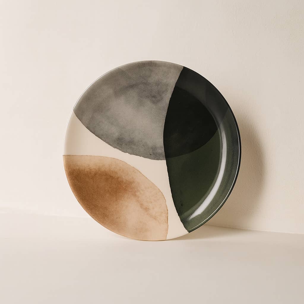 Assiette plate 26cm en grès GAIA