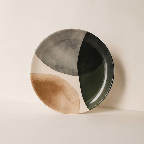 Assiette plate 26cm en grès GAIA